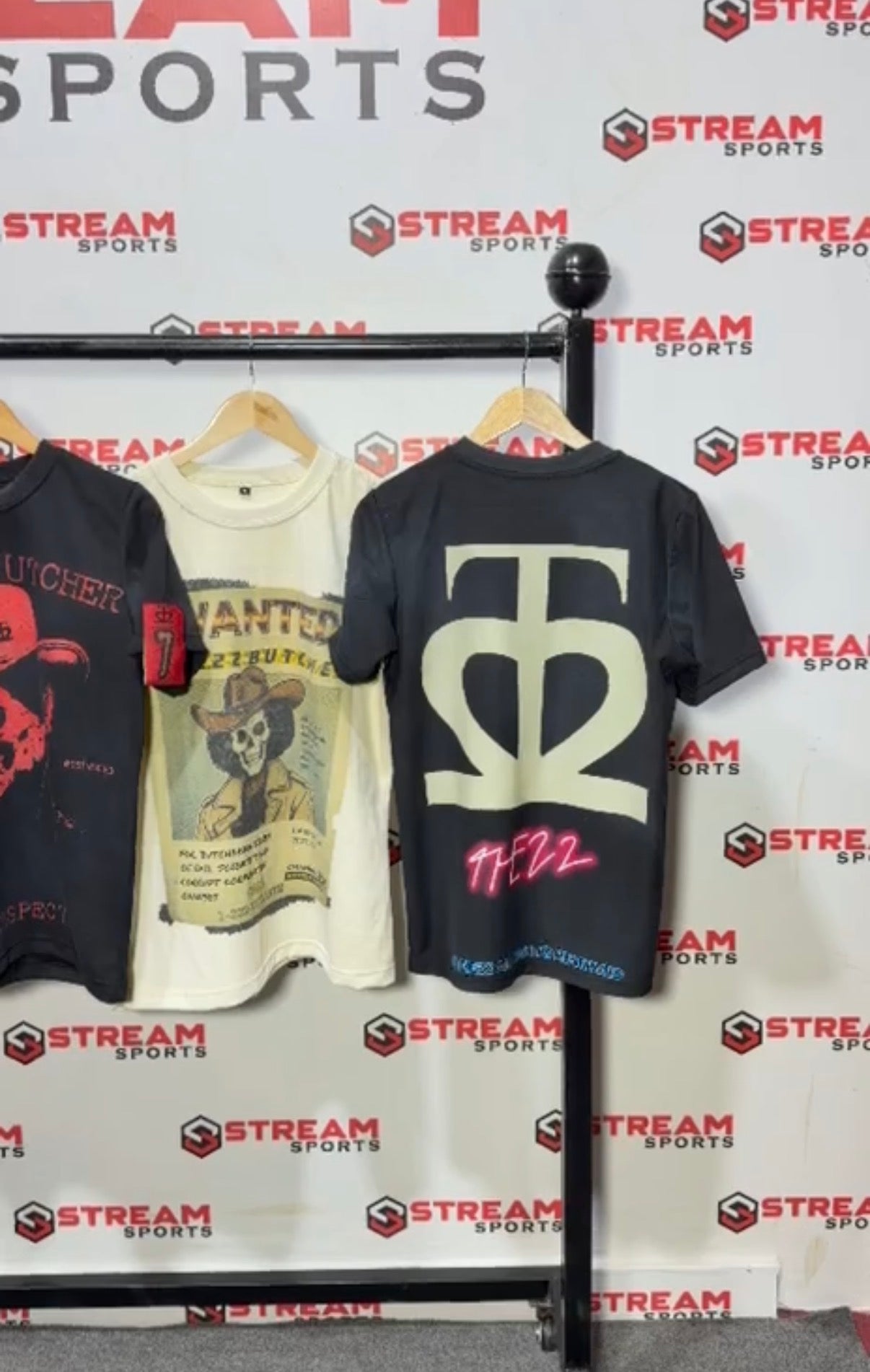 THE22 BUTCHER Black Most Wanted Shirt