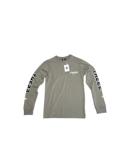 'DAWN OF THE22' Longsleeve T-Shirt Grey