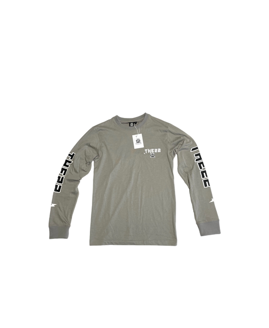 'DAWN OF THE22' Longsleeve T-Shirt Grey