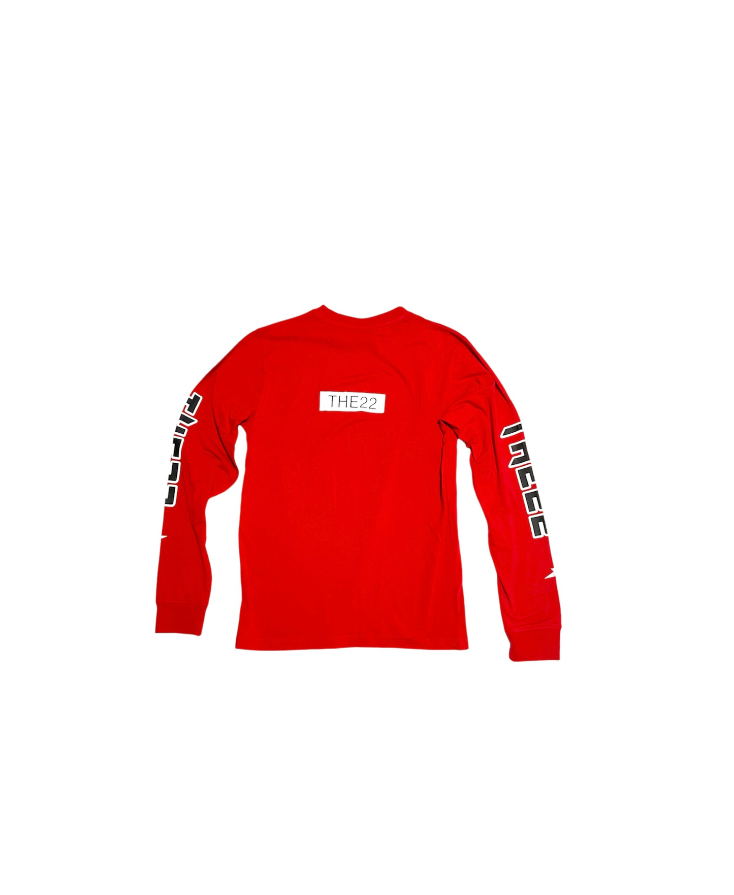 'DAWN OF THE22' Longsleeve T-Shirt Red