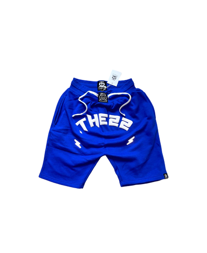 'DAWN OF THE22' Shorts Blue