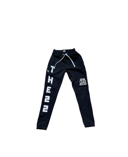 'DAWN OF THE22' Sweatpants Black