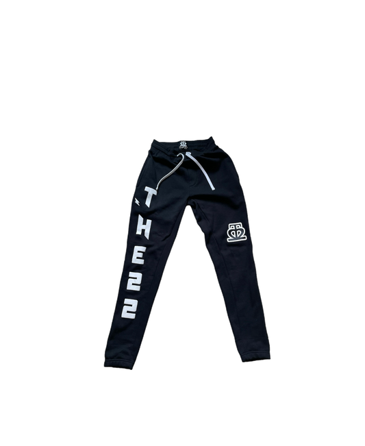 'DAWN OF THE22' Sweatpants Black