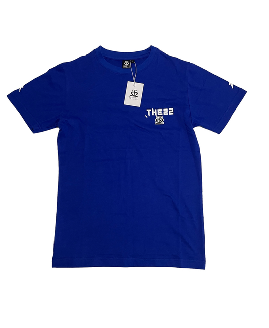 'DAWN OF THE22' T-Shirt Blue